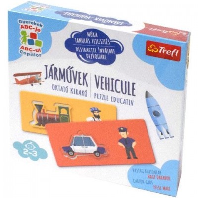 Joc educativ de masa Trefl Vehicule RO (02090)