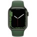 Smartwatch Apple Watch Series 7 41mm Green Aluminium Case with Clover Sport Band (MKN03)