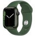 Smartwatch Apple Watch Series 7 41mm Green Aluminium Case with Clover Sport Band (MKN03)