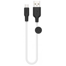 USB Кабель Hoco X21 Plus for Micro 0.25m Black/White