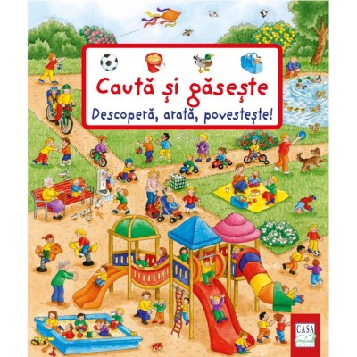 Cartea Descopera, arata, povesteste - Cauta si gaseste (9786067871340)