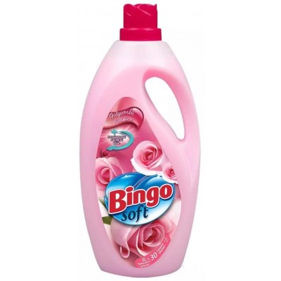 Condiționer pentru rufe Bingo Soft Pink Rose 3L