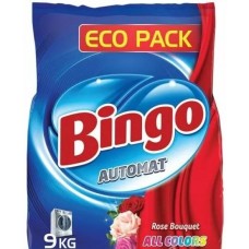 Detergent pudră Bingo All Colors Rose 9kg