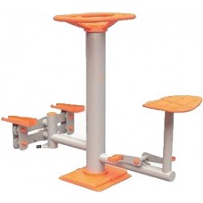 Aparat fitness exterior PlayPark Step+Bicicleta B-19