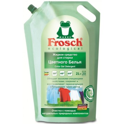 Gel de rufe Frosch Color Detergent 2L