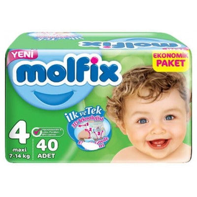 Подгузники Molfix Maxi 4/40pcs