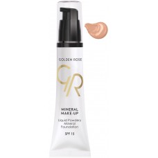 Fond de ten pentru față Golden Rose Liquid Powdery Mineral Foundation 08