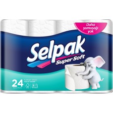 Hârtie igienica Selpak Super Soft 3 straturi 24 role