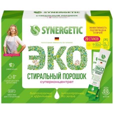 Detergent pudră Synergetic 20 buc