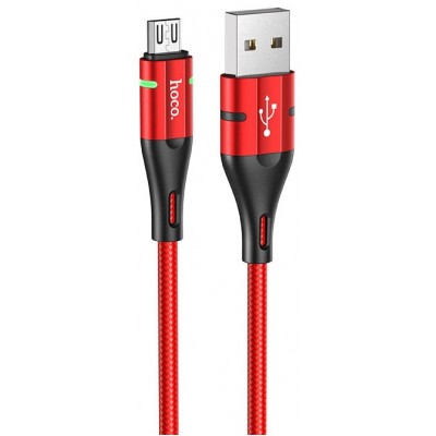 Cablu USB Hoco U93 Shadow Micro-USB Red