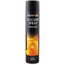 Полироль пластика Motip Cockpit Spray Orange 600ml