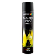 Полироль пластика Motip Cockpit Spray Vanilla 600ml