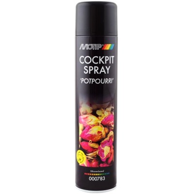 Полироль пластика Motip Cockpit Spray Potpourri 600ml