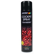 Полироль пластика Motip Cockpit Spray Cranberry 600ml