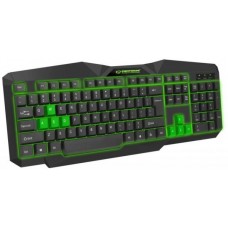 Tastatură Esperanza Tirons EGK201G Green (US)