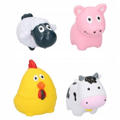 Jucărie pentru apă și baie Eddy Toys Farm 4pcs (ED17752)