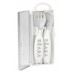 Набор ложка и вилка Beaba Ergonomic Set Grey (913470)