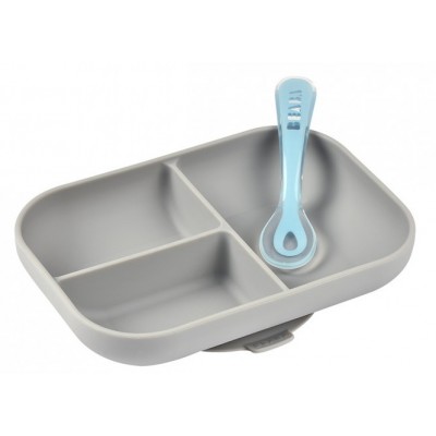 Набор для кормления Beaba 2pcs Gray (913508)