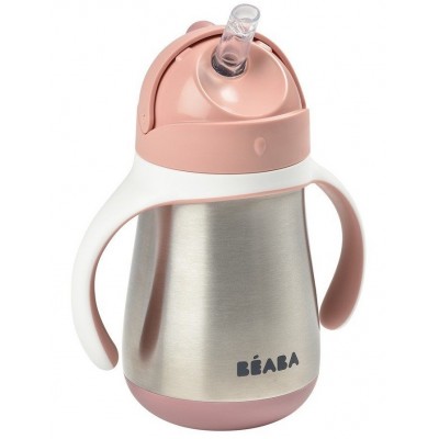 Cana cu pai Beaba 250ml Pink (913482)