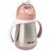 Cana cu pai Beaba 250ml Pink (913482) Cana cu pai Beaba 250ml Pink (913482)