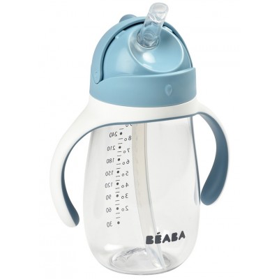 Cana cu pai Beaba 300ml Blue (913479)