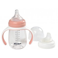 Biberon pentru bebeluș Beaba 2in1 Pink (913478)