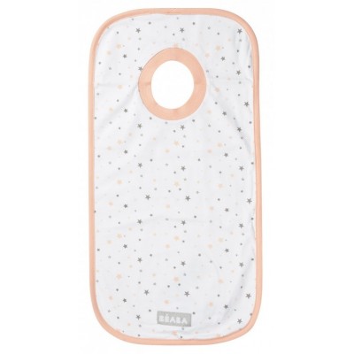 Слюнявчик Beaba Cotton bib Etoiles Pink (913445)