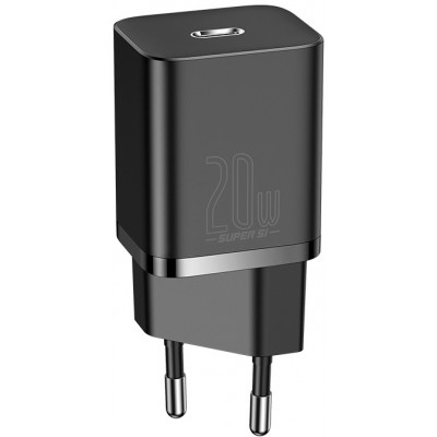 Încărcător Baseus Super Si Quick Charger 1C 20W Black (TZCCSUP-B01)