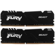 Memorie Kingston Fury Beast 16Gb DDR4-2666MHz Kit (KF426C16BBAK2/16)