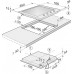 Plită incorporabilă cu gaz Miele KM 2010