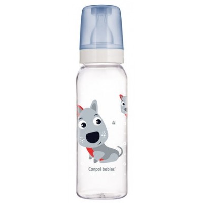 Biberon pentru bebeluș Canpol Babies Happy Animals 250ml (11/841)