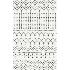 Ковёр Eko Hali Exen EX 06 White Black 1.60x2.30m