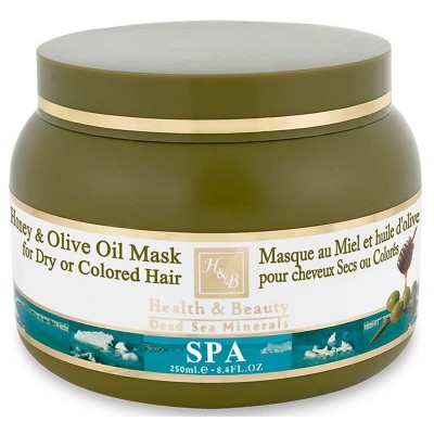 Mască pentru păr Health & Beauty Honey & Olive Oil Mask For Dry Colored Hair 250ml (843304)