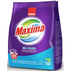 Detergent pudră Sano Maxima Bio Color 1.25kg (295343)