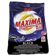 Detergent pudră Sano Maxima Black 1,25kg (426735)