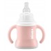 Cana cu pai Beaba 3in1 Evoluclip Pink (913474)