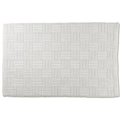 Коврик для ванной Kela Leana White 100x60cm (923527/11)