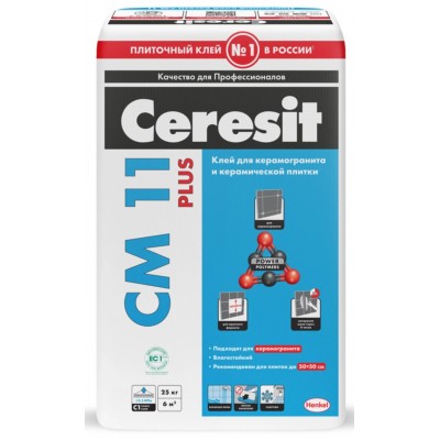 Клей для плитки Ceresit CM11 Plus 25kg