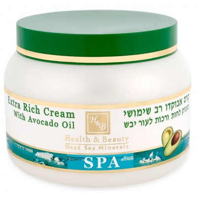 Крем для тела Health & Beauty Extra Rich Avocado Cream 250ml