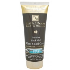 Cremă pentru mâini Health & Beauty Intensive Black Mud Hand & Nail Cream 200ml