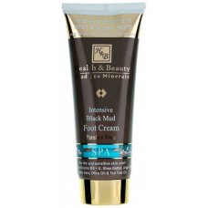 Cremă pentru picioare Health & Beauty Intensive Black Mud Foot Cream 200ml (43770)