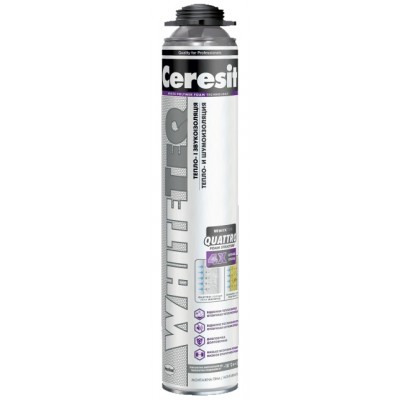 Монтажная пена Ceresit Whiteteq 750ml