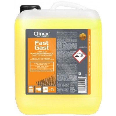 Профессиональное чистящее средство Clinex Fast Gast 5L