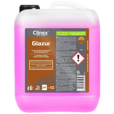 Профессиональное средство для мытья полов Clinex Glazur 5L