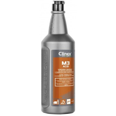 Produs profesional pentru curățarea podelelor Clinex M3 Acid 1L