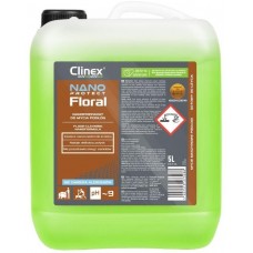 Профессиональное средство для мытья полов Clinex Nano Protect Floral 5L