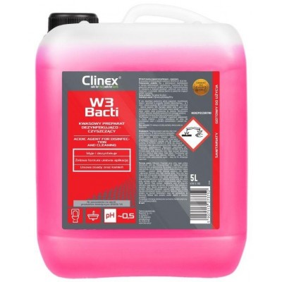 Профессиональное чистящее средство Clinex W3 Bacti 5L