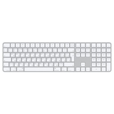 Клавиатура Apple Magic Keyboard with Touch ID and Numeric Keypad Russian (ZKMK2C3RSA)