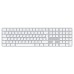 Клавиатура Apple Magic Keyboard with Touch ID and Numeric Keypad Russian (ZKMK2C3RSA)