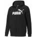 Мужская толстовка Puma ESS Big Logo Fz Hoodie Fl Puma Black L